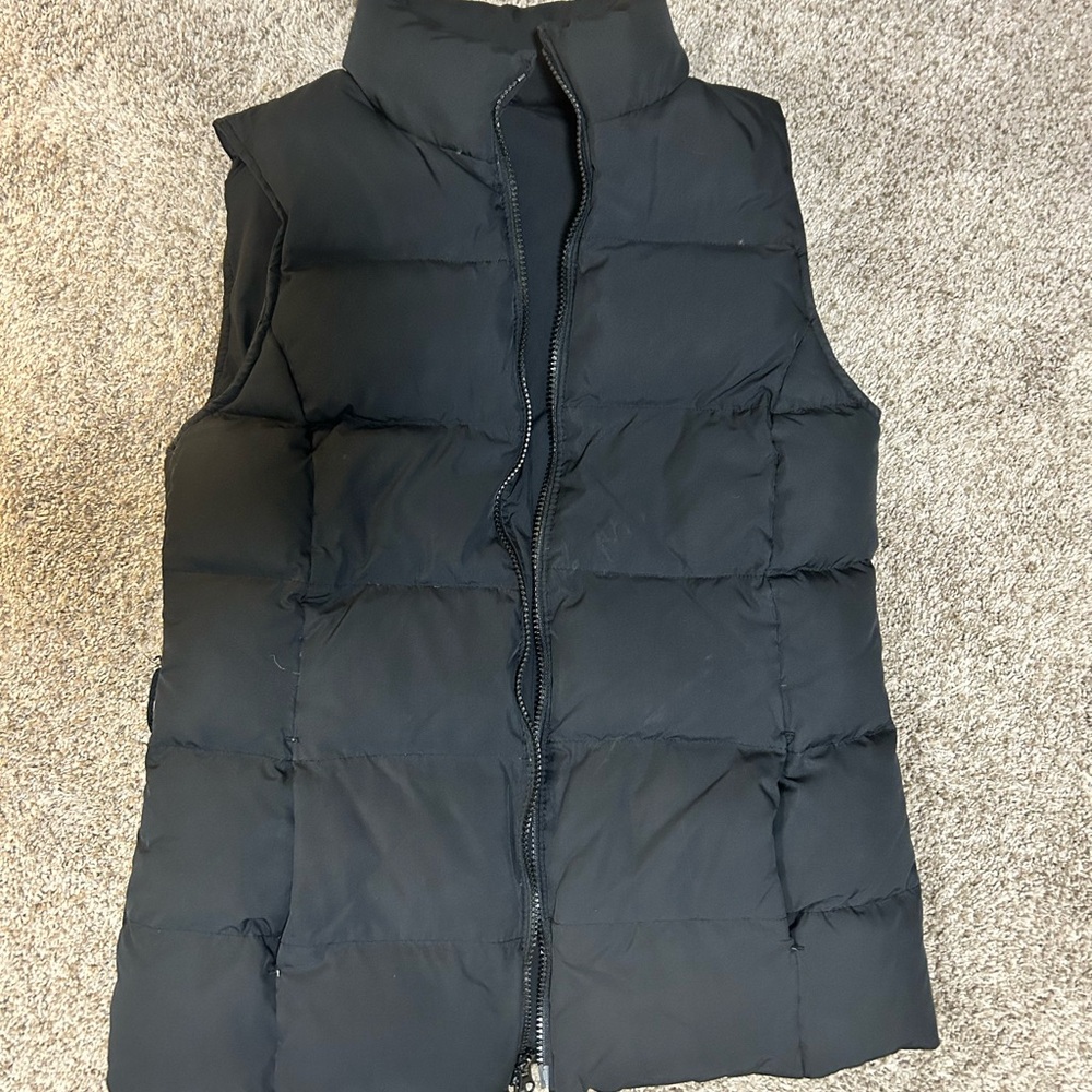 Black Puffer Vest